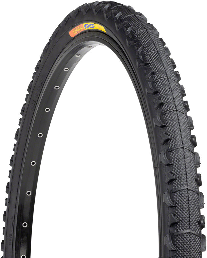 Load image into Gallery viewer, Pack of 2 Kenda Krisp Tire 26 x 2 Clincher Wire Black 60tpi 65psi Mountain Bike
