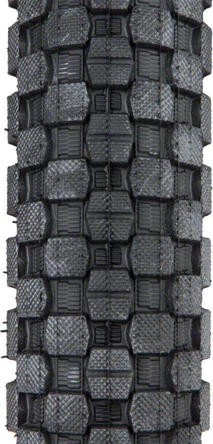 Load image into Gallery viewer, Kenda KRad Tire 20 x 2.125 TPI 60 PSI 65 Clincher Wire Black Reflective BMX
