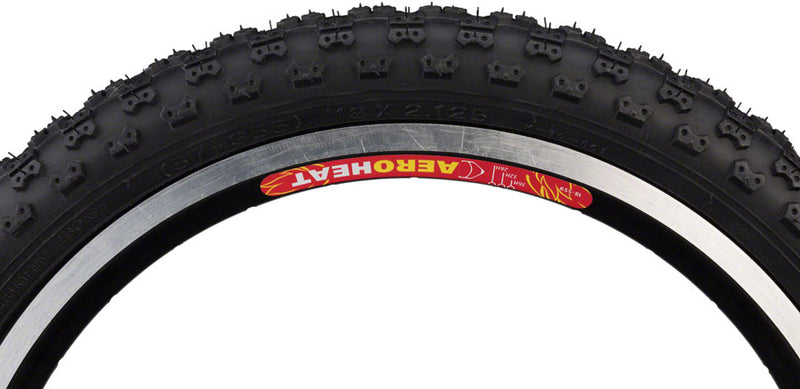 Load image into Gallery viewer, Pack of 2 Kenda K50 Tire 18 x 2.125 Clincher Wire Black BMX
