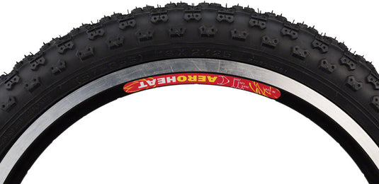 Pack of 2 Kenda K50 Tire 18 x 2.125 Clincher Wire Black BMX