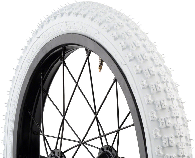 Load image into Gallery viewer, Pack of 2 Kenda K50 Tire 16 x 1.75 Clincher Wire White Reflective BMX
