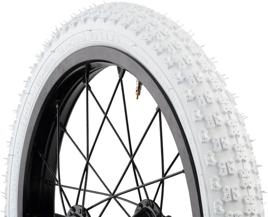 Pack of 2 Kenda K50 Tire 16 x 1.75 Clincher Wire White Reflective BMX