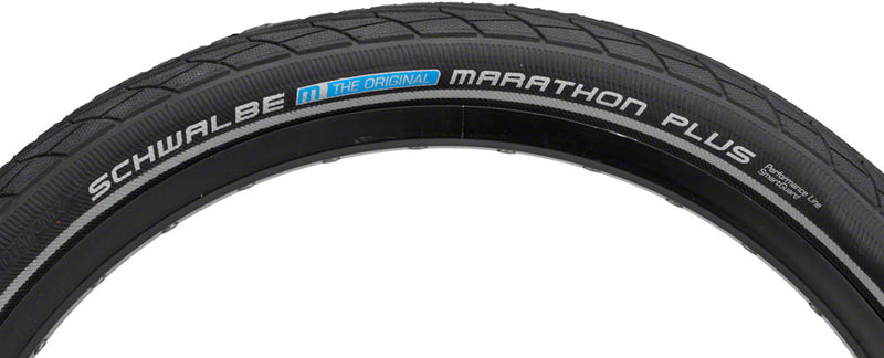 Load image into Gallery viewer, 2 Pack Schwalbe Marathon Plus Tire 20 x 1.75 Clincher Wire Performance Line
