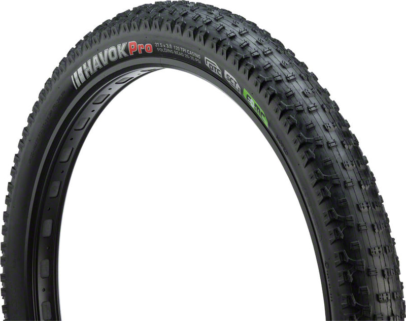 Load image into Gallery viewer, Pack of 2 Kenda Havok Pro Tire 27.5 x 3.0 DTC/SCT Steel Black Mountain Bike
