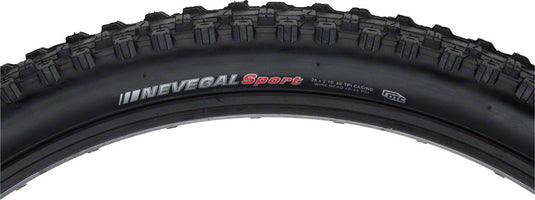 Pack of 2 Kenda Nevegal Sport Tire 26 x 2.1 Clincher Wire Black Mountain Bike