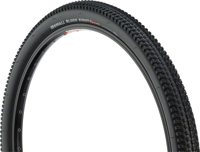 Load image into Gallery viewer, Kenda Small Block 8 Sport Tire 26 x 2.1 TPI 60 Clincher Wire Black Mountain Bike
