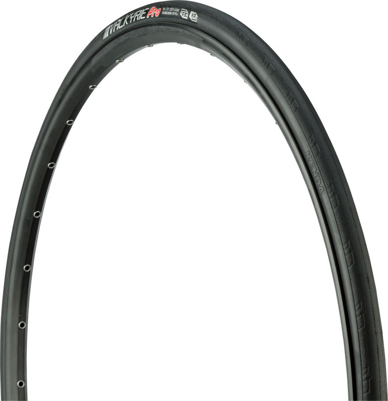 Load image into Gallery viewer, Kenda Valkyrie Tire 700 x 28 Black Clincher Prolevel Road Racing Tire
