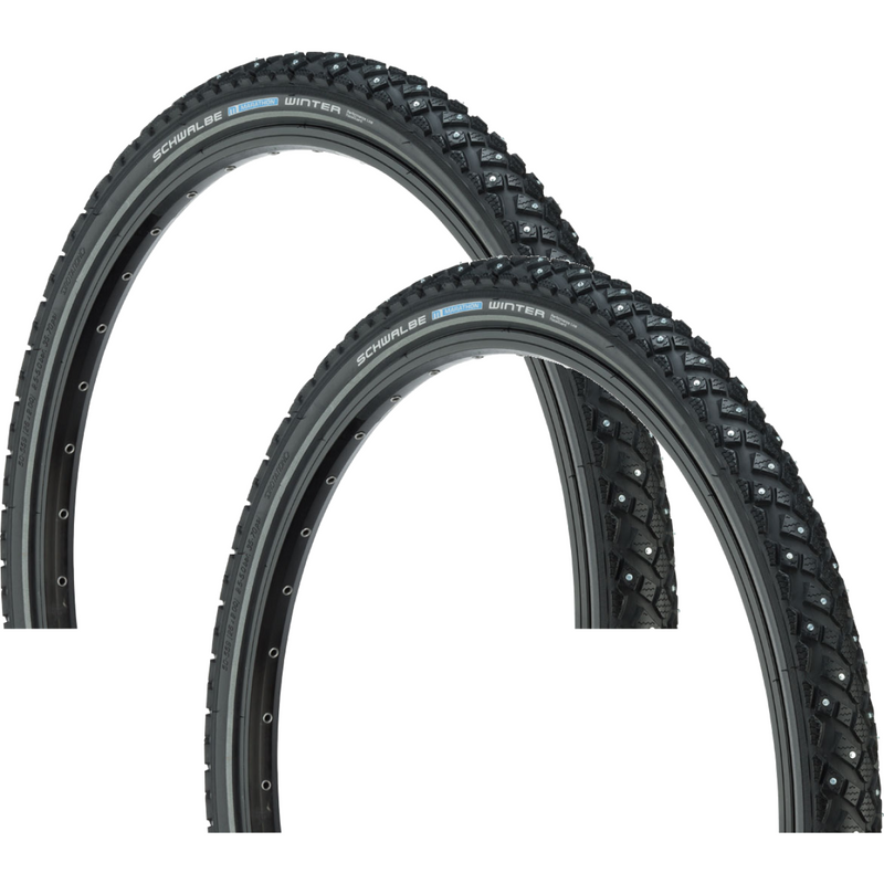 Load image into Gallery viewer, Schwalbe-Marathon-Winter-Plus-Tire-26-in-2-Wire-TR5578PO2-Wire-Bead-Tires
