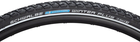 Schwalbe Marathon Winter Plus Tire 700 x 35 Clincher WirePerformance Line