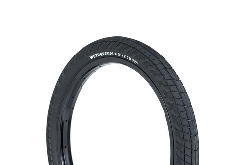 Pack of 2 We The People Overbite Tire 20 x 2.35 Clincher Wire Steel Black Road Bike