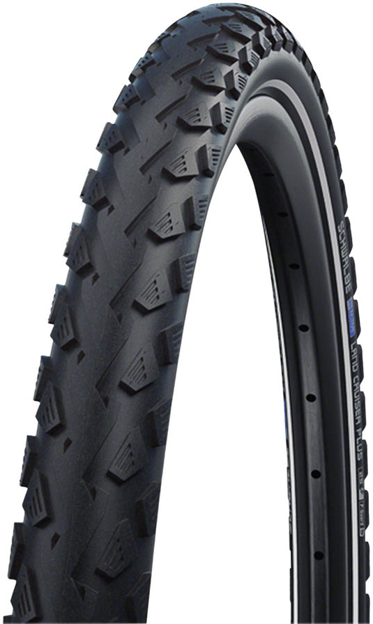 Pack of 2 Schwalbe Land Cruiser Plus Tire - 700 x 50, Clincher, Wire, Black, PunctureGuard, Green Compound, E-25