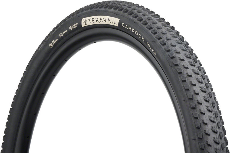 Load image into Gallery viewer, Teravail Camrock Tire - 29 x 2.4, Tubeless, Folding, Black, Durable, Fast Compound
