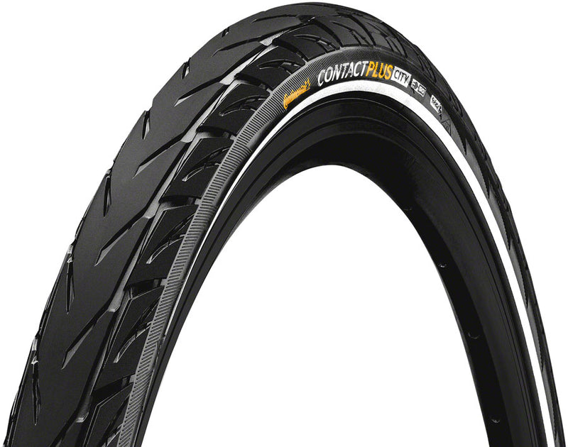 Load image into Gallery viewer, Continental-Contact-Plus-City-Tire-700c-35-28-Wire-TIRE10458-Wire-Bead-Tires
