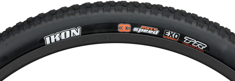 Load image into Gallery viewer, Maxxis Ikon Mountain Tire 29"x2.35, Folding, Tubeless Ready, MaxxSpeed, EXO, 120TPI, Black
