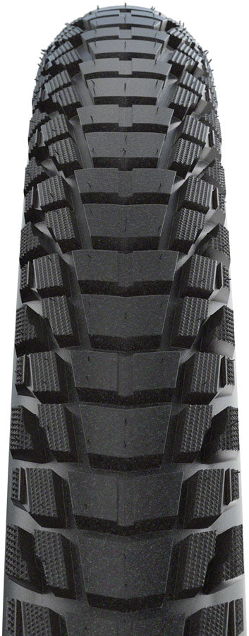 Pack of 2 Schwalbe Marathon Plus Tour Tire - 26 x 2.0, Clincher, Wire, Black/Reflective, Performance Line, SmartGuard, Addix, E-50