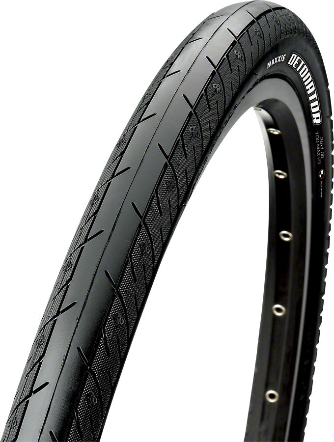 Load image into Gallery viewer, Pack of 2 Maxxis Detonator Tire Clincher Wire Requires Tube Black 700 x 28
