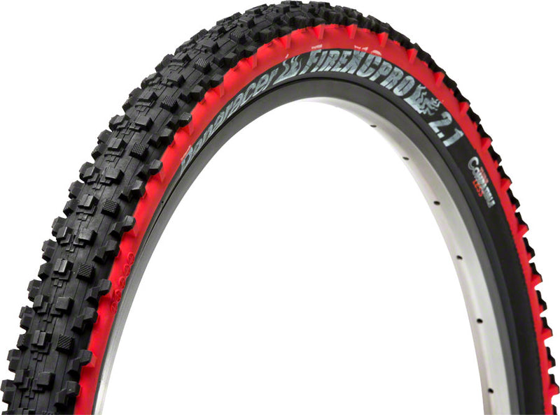 Load image into Gallery viewer, Pack of 2 Panaracer Fire Pro Tire 26 x 2 .1 Tubeless Folding Black/Red
