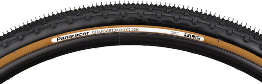 Panaracer GravelKing SK Tire 700 x 32 Tubeless Folding Black/Brown Road Bike