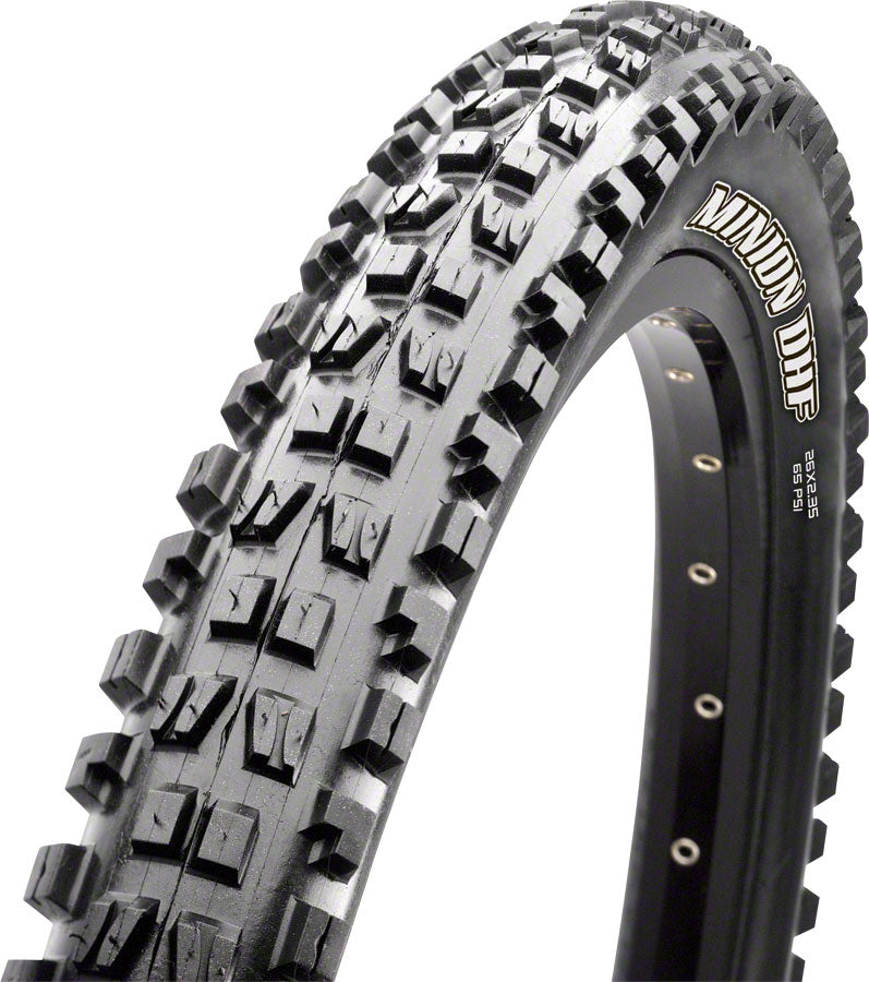 Load image into Gallery viewer, Maxxis Mini Minion DHF &amp; DHR II BMX Bicycle Tires 20x2.40/2.30 Clincher Wire Black Durable Traction
