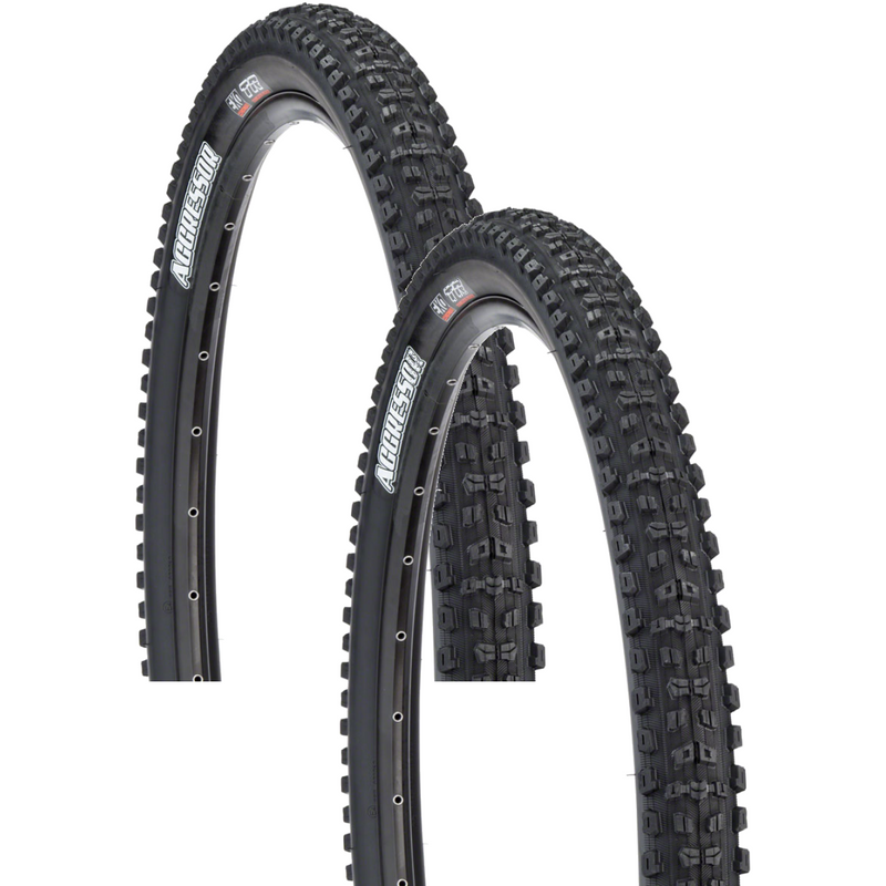 Load image into Gallery viewer, Maxxis-Aggressor-Tire-27.5-in-2.3-Folding-TR6416PO2-Folding-Tires
