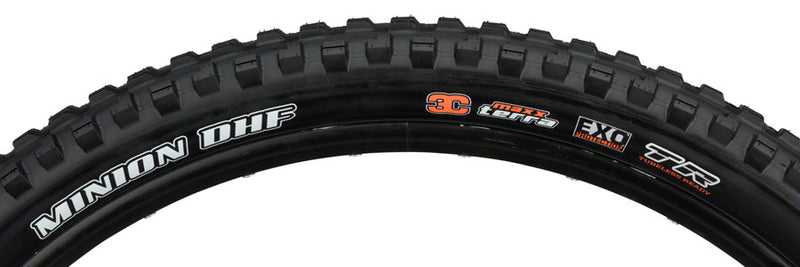 Load image into Gallery viewer, Maxxis Minion DHF Tire 26 X 2.3 60Tpi Folding Dual Compound Exo Tubeless Black
