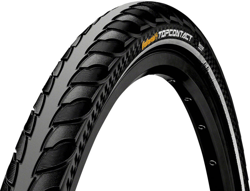 Load image into Gallery viewer, Pack of 2 Continental Top Contact II Tire - 700 x 28, Clincher, Folding, Black/Reflex, Vectran Breaker, E50
