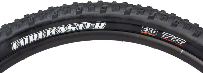 Load image into Gallery viewer, Pack of 2 Maxxis Forekaster Tire Tubeless Folding Black Dual EXO Casing
