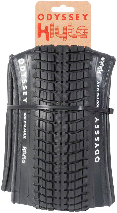 Load image into Gallery viewer, Odyssey Aitken KLyte Tires Pack of 2 2.25 Black
