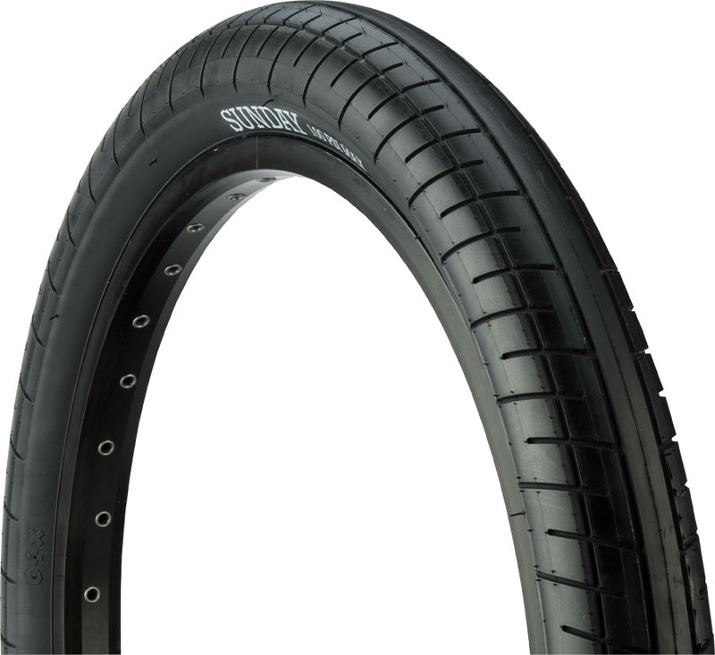Load image into Gallery viewer, Pack of 2 Sunday Street Sweeper Tire 20 x 2.4 Clincher Wire Black
