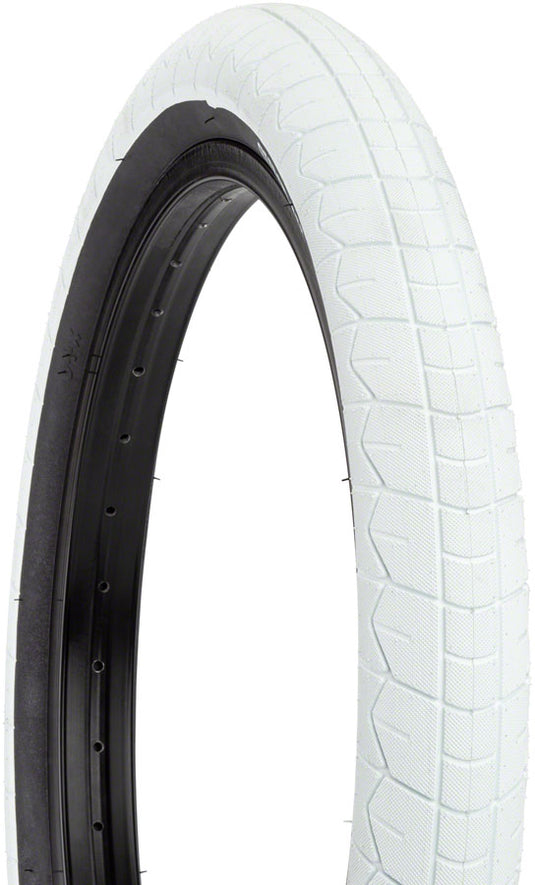 Pack of 2 Sunday Current V2 Tire 20 x 2.4 Clincher Wire White/Black