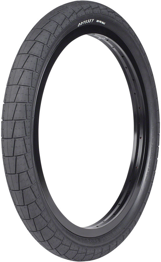 Load image into Gallery viewer, Odyssey Broc Tire 20 x 2.25 Clincher Wire Black Reflective BMX Bike
