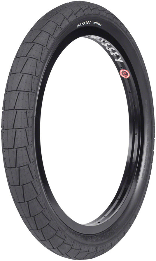 Pack of 2 Odyssey Broc Tire 20 x 2.4 Clincher Wire Black BMX Bike