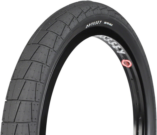 Pack of 2 Odyssey Broc Tire 20 x 2.4 Clincher Wire Black BMX Bike