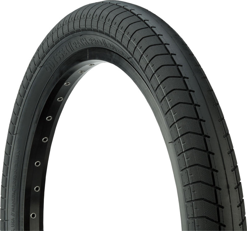 Load image into Gallery viewer, Pack of 2 Odyssey Path Pro Tire 20 x 2.4 PSI 100 Clincher Wire Black BMX Bike
