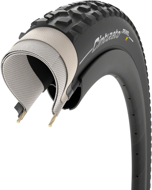 Pirelli Cinturato Gravel M Tire Tubeless Folding Black SpeedGRIP 700 x 35