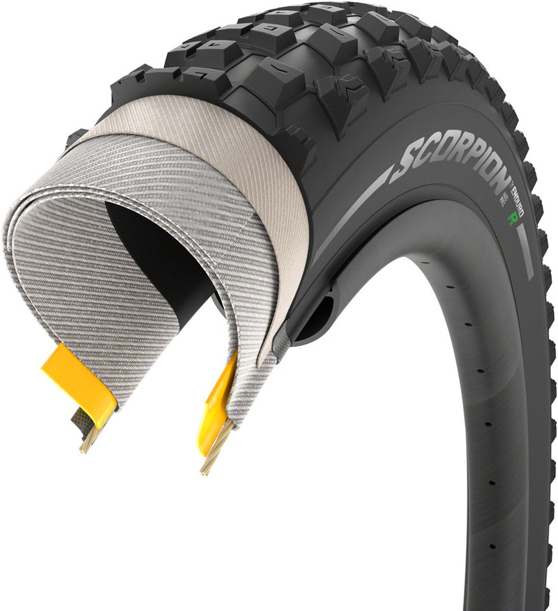 Load image into Gallery viewer, Pack of 2 Pirelli Scorpion Enduro R Tire Tubeless Black SmartGRIP 27.5 x 2.4
