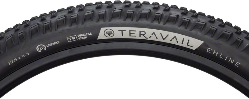 Load image into Gallery viewer, Teravail Ehline Tire 27.5 x 2.3 Tubeless Folding Black Light and Supple
