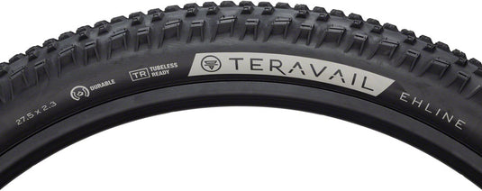 Teravail Ehline Tire 27.5 x 2.3 Tubeless Folding Black Light and Supple