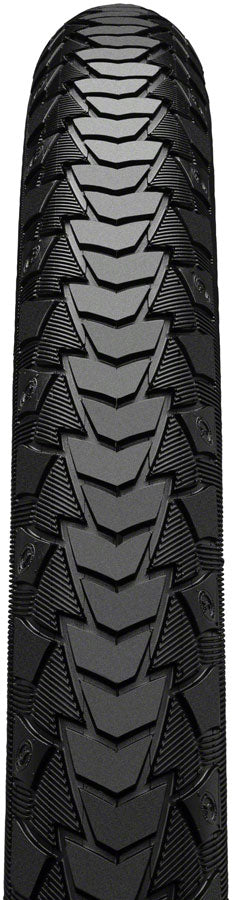 Continental eContact Plus Tire - 700 x 50 / 29 x 2.0, Clincher, Wire, Black/Reflex, SafetyPlus Pro Breaker, E50