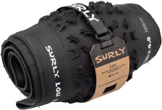 Surly Lou Tire 26 x 4.8 PSI 30 TPI 120 Tubeless Folding Steel Black Fat Bike