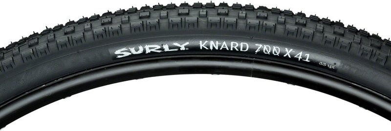 Load image into Gallery viewer, Pack of 2 Surly Knard Tire 700 x 41 TPI 33 PSI 75 Clincher Wire Black Gravel Road Bike
