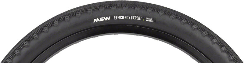 Load image into Gallery viewer, MSW Efficiency Expert Tire - 20 x 1.75, Black, Rigid Wire Bead, 33tpi

