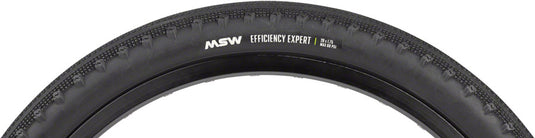 MSW Efficiency Expert Tire - 20 x 1.75, Black, Rigid Wire Bead, 33tpi