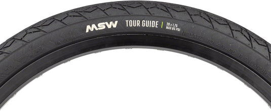 MSW Tour Guide Tire - 20 x 1.75, Black, Rigid Wire Bead, 33tpi
