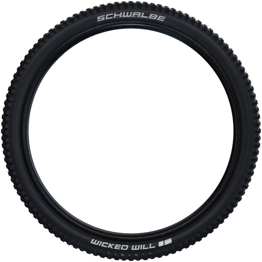 Schwalbe Wicked Will Mountain Tire, 27.5"x2.40, Folding, Clincher, Addix Performance, Black