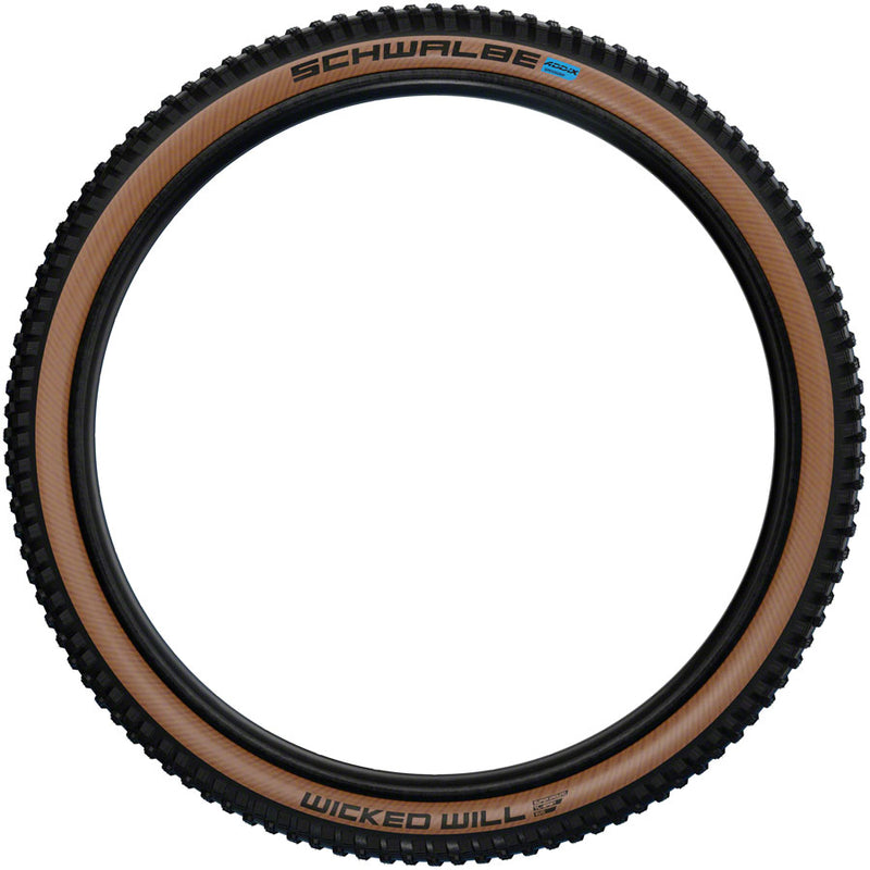 Load image into Gallery viewer, Schwalbe Wicked Will 29x2.4 Tubeless Folding TPI PSI 50 Black/Ysk Reflective
