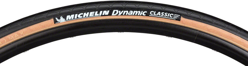 Load image into Gallery viewer, Pack of 2 Michelin Dynamic Classic Tire 700 x 25 Clincher Wire Black/Tan Road Bike
