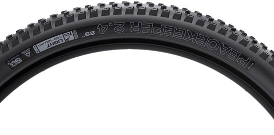 WTB Peacekeeper Tire - 29 x 2.4, TCS Tubeless, Folding, Black, Light/Fast Rolling, TriTec, SG2