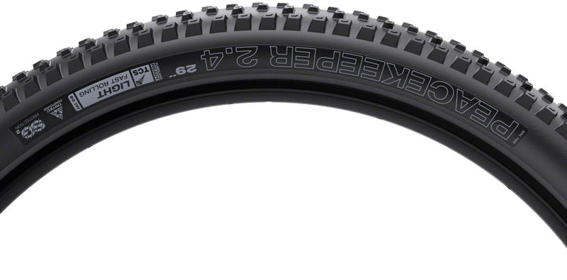 Load image into Gallery viewer, WTB Peacekeeper Tire - 29 x 2.4, TCS Tubeless, Folding, Black, Light/Fast Rolling, TriTec, SG
