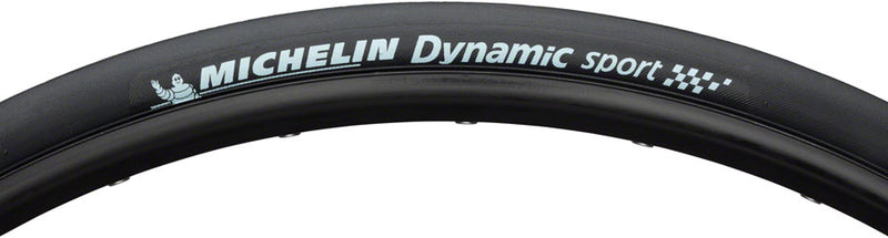 Load image into Gallery viewer, Michelin Dynamic Sport Tire 700 x 25 Clincher Wire Steel Black Road Bike

